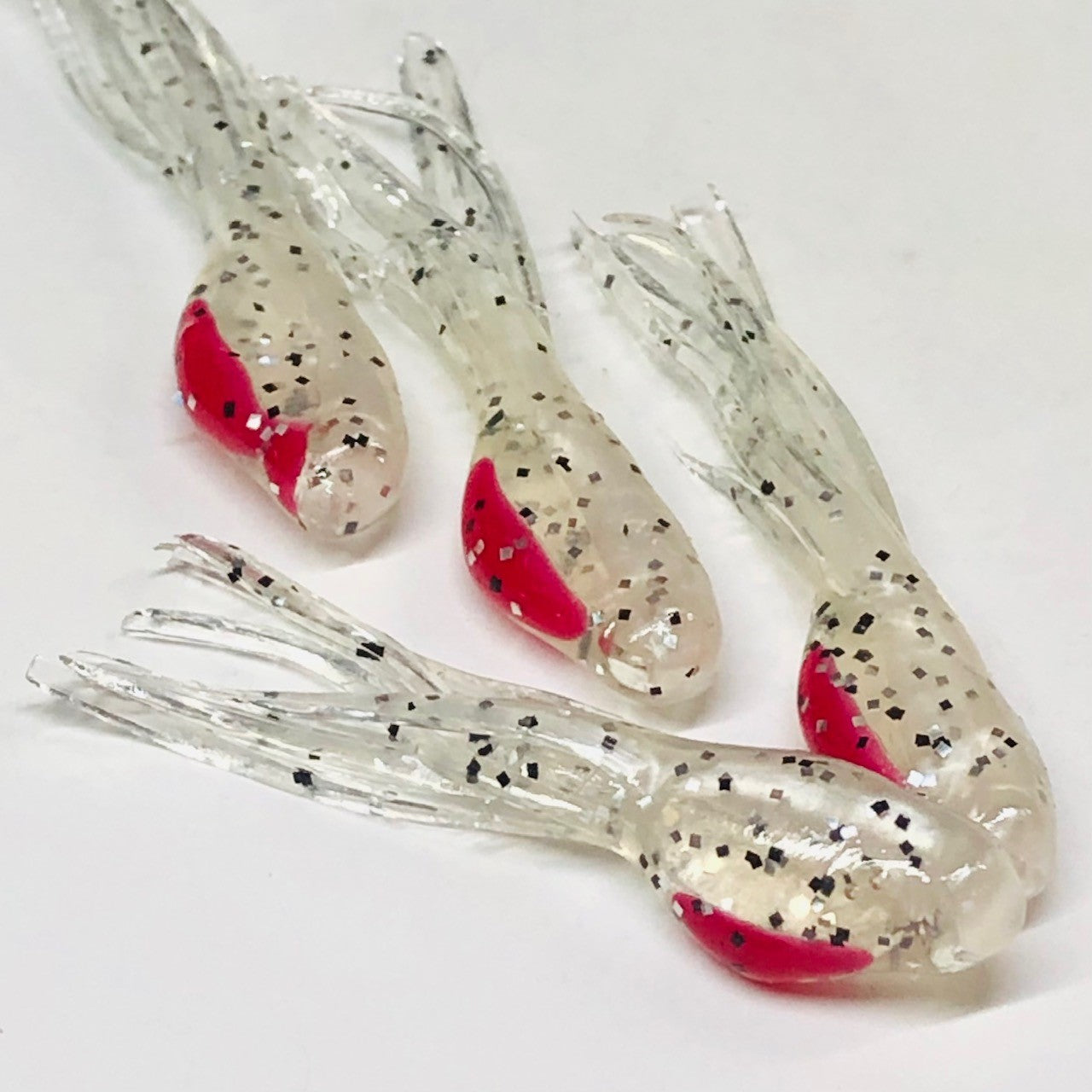 Minnow Crappie Tube Pearl Shiner Red Belly / 20 Pack