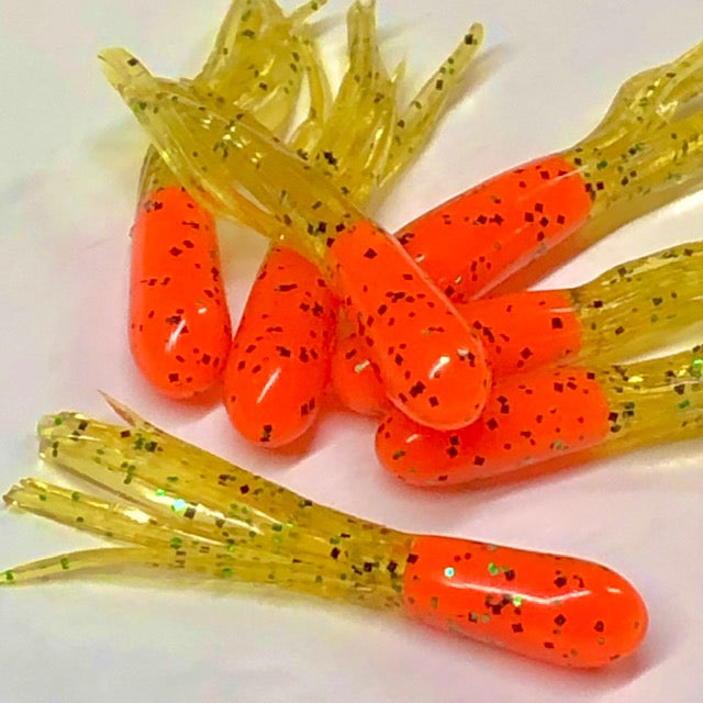  1.5 Tube 50 Pack Crappie BASS Perch Lure JIG Grasshopper :  Sports & Outdoors