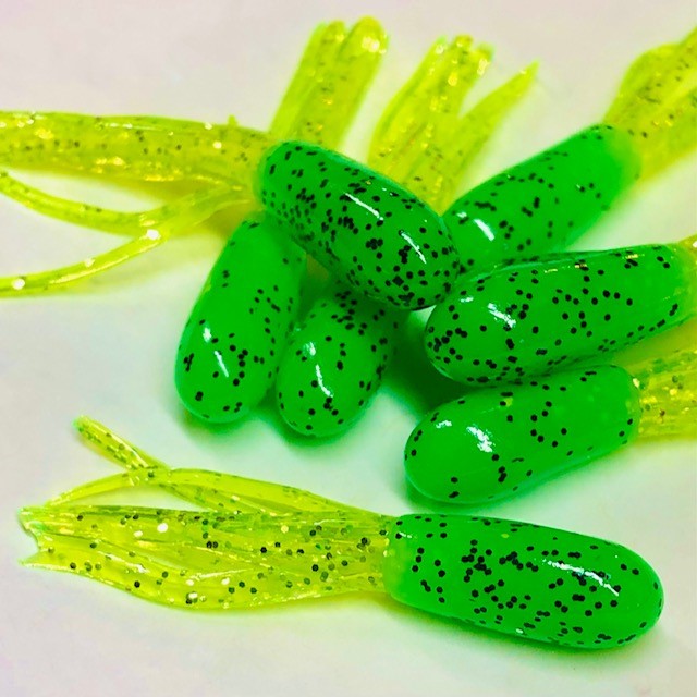 Buy Experience Real Fishing 50ct Sour Grape 1.5'' Micro CRAWS