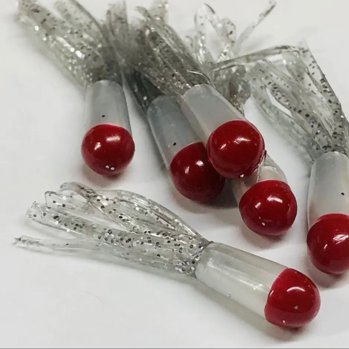 Red/Pearl/Smoke Sparkle – The Crappie Tube Store™